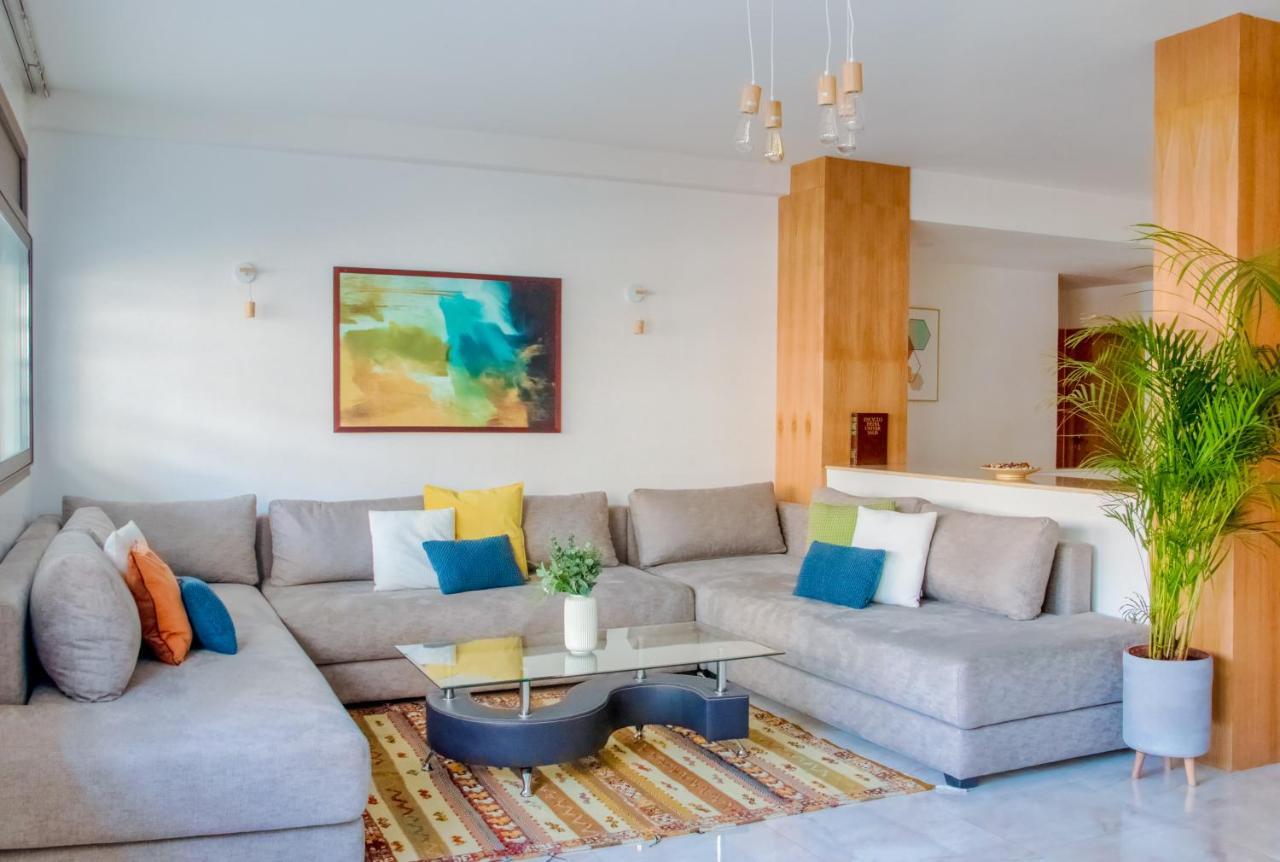 Luxury Apartment 3 Bedroom In The Heart Of Agdal Near Arribat Center Rabat Luaran gambar